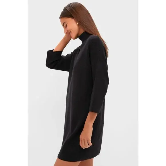 Tuckernuck Pomander Place Vivianne Black Sweater Mini Dress L - Picture 6 of 16